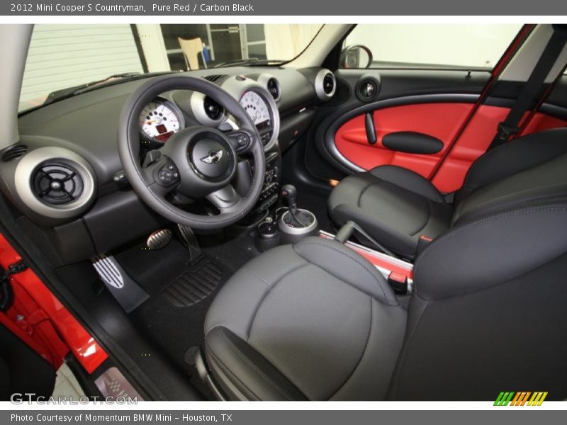 Pure Red / Carbon Black 2012 Mini Cooper S Countryman