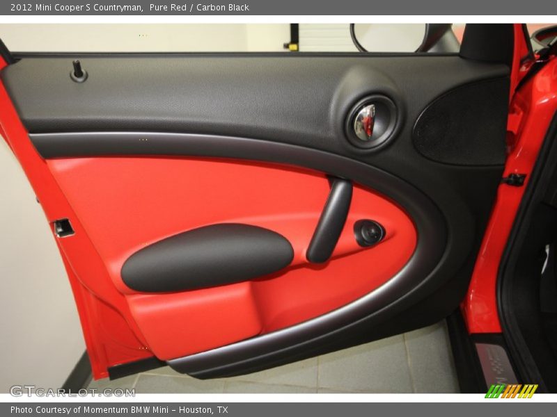 Pure Red / Carbon Black 2012 Mini Cooper S Countryman