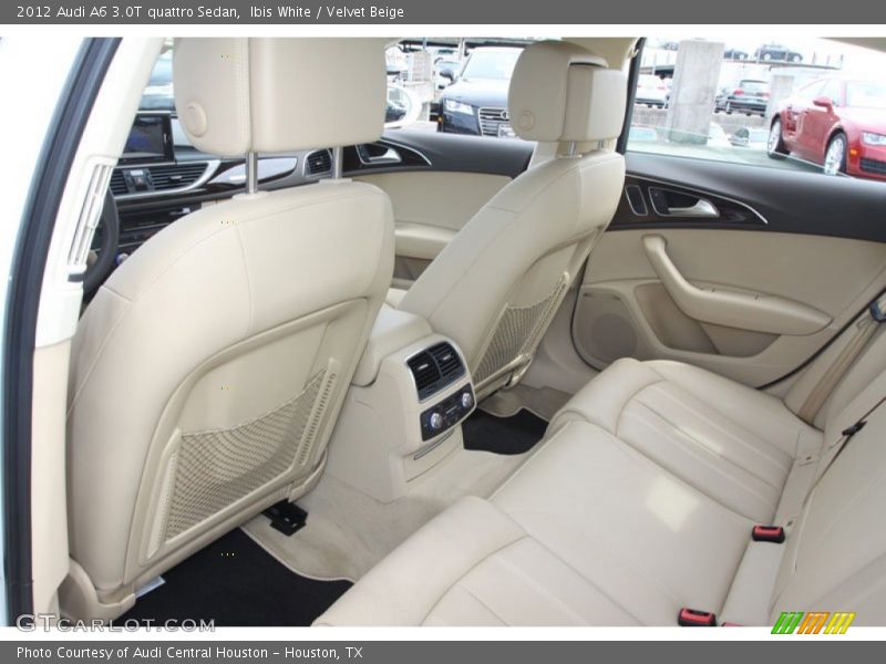 Ibis White / Velvet Beige 2012 Audi A6 3.0T quattro Sedan