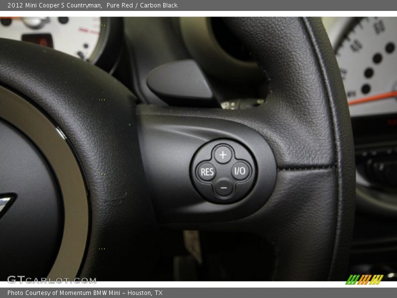 Pure Red / Carbon Black 2012 Mini Cooper S Countryman