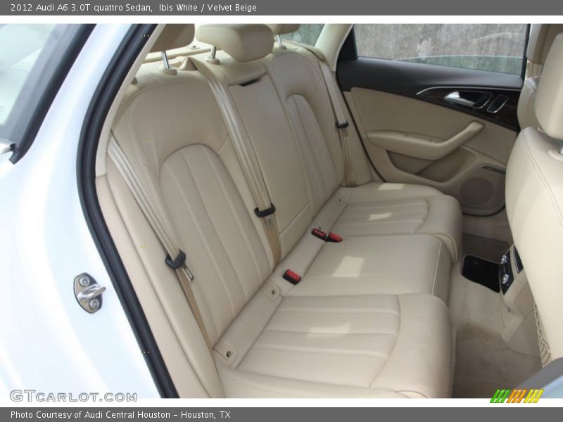 Ibis White / Velvet Beige 2012 Audi A6 3.0T quattro Sedan