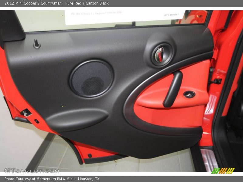 Pure Red / Carbon Black 2012 Mini Cooper S Countryman