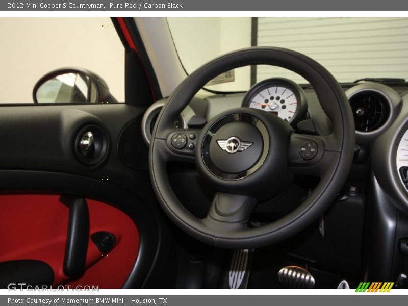 Pure Red / Carbon Black 2012 Mini Cooper S Countryman