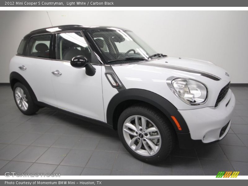 Light White / Carbon Black 2012 Mini Cooper S Countryman