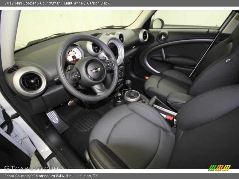 Light White / Carbon Black 2012 Mini Cooper S Countryman