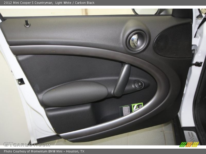 Light White / Carbon Black 2012 Mini Cooper S Countryman