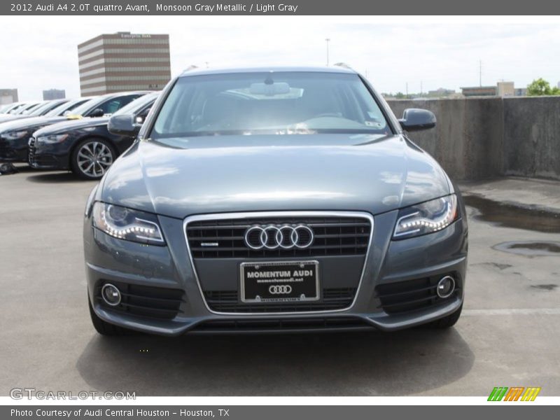 Monsoon Gray Metallic / Light Gray 2012 Audi A4 2.0T quattro Avant