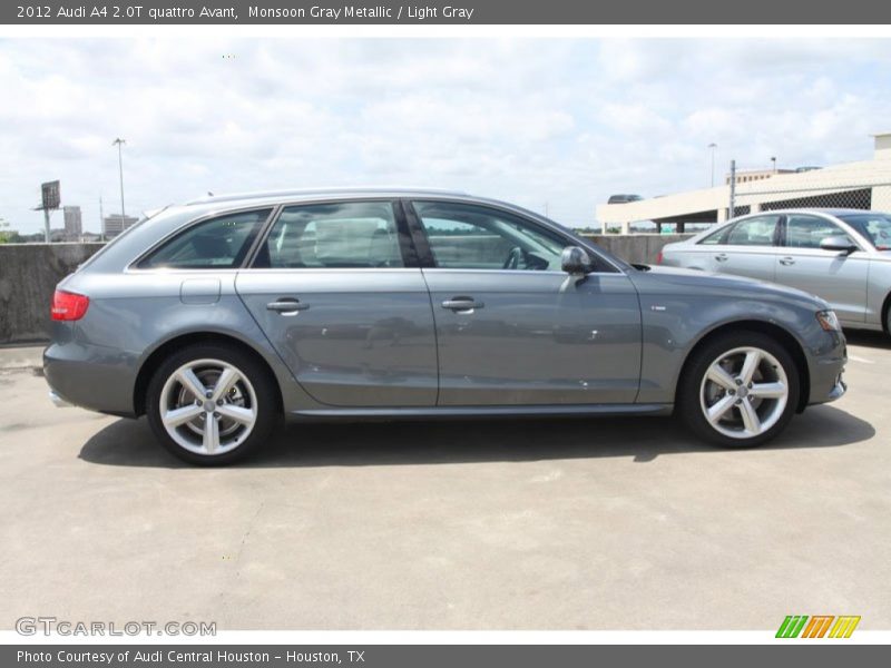 Monsoon Gray Metallic / Light Gray 2012 Audi A4 2.0T quattro Avant