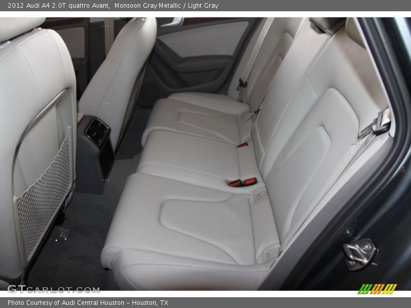 Monsoon Gray Metallic / Light Gray 2012 Audi A4 2.0T quattro Avant
