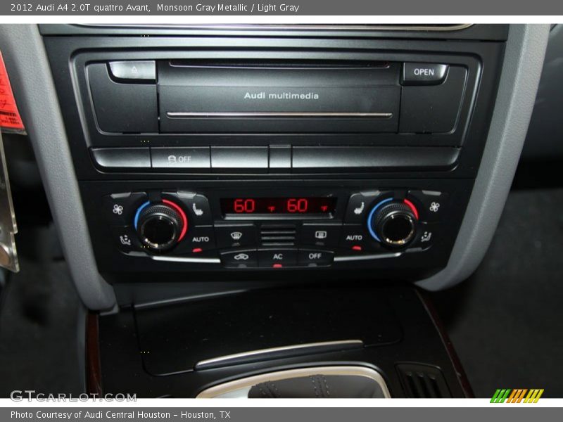 Monsoon Gray Metallic / Light Gray 2012 Audi A4 2.0T quattro Avant