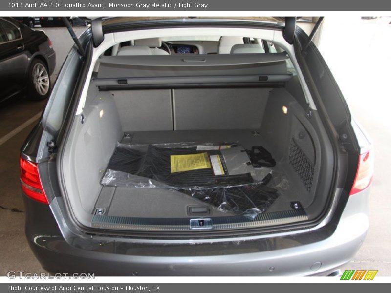 Monsoon Gray Metallic / Light Gray 2012 Audi A4 2.0T quattro Avant