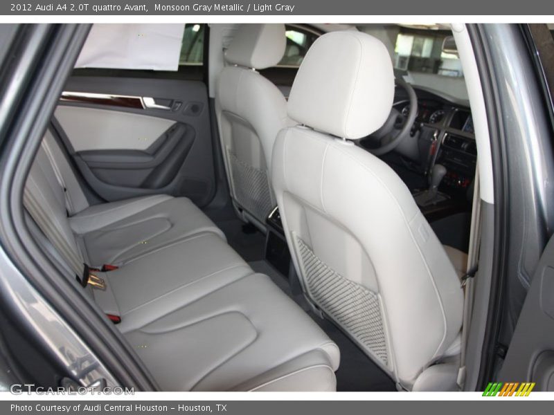 Monsoon Gray Metallic / Light Gray 2012 Audi A4 2.0T quattro Avant