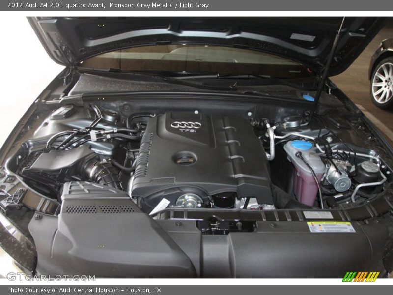 Monsoon Gray Metallic / Light Gray 2012 Audi A4 2.0T quattro Avant