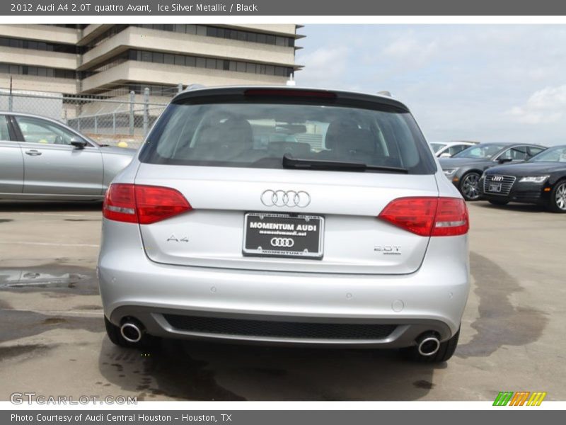 Ice Silver Metallic / Black 2012 Audi A4 2.0T quattro Avant