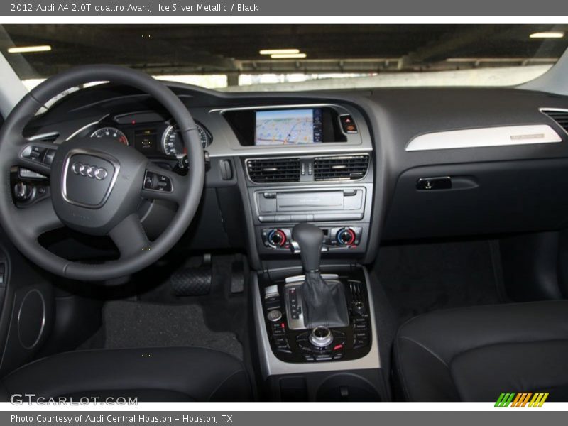Ice Silver Metallic / Black 2012 Audi A4 2.0T quattro Avant
