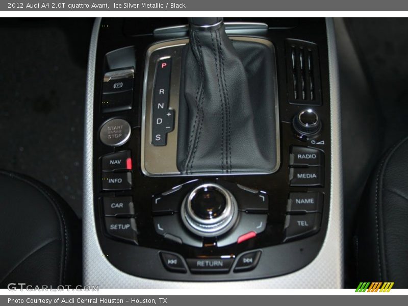 Ice Silver Metallic / Black 2012 Audi A4 2.0T quattro Avant