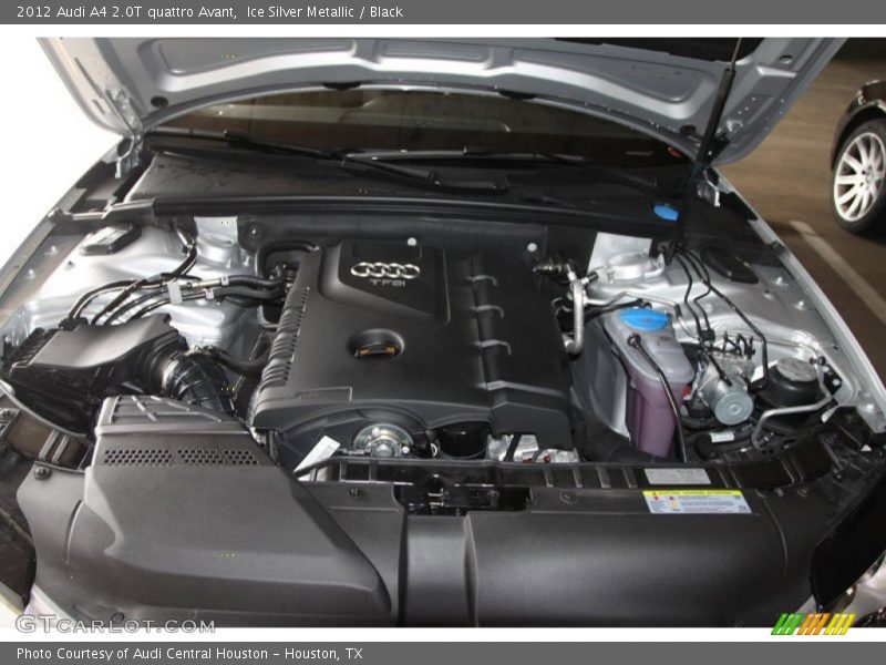 Ice Silver Metallic / Black 2012 Audi A4 2.0T quattro Avant