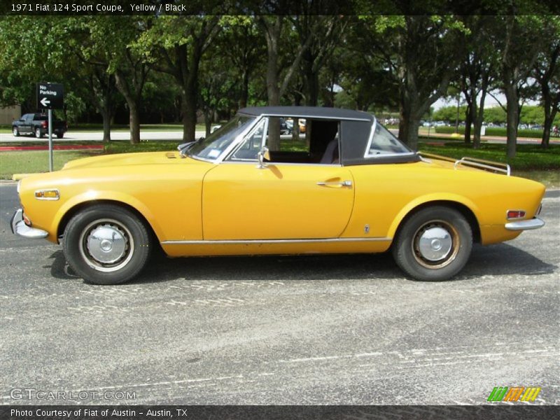  1971 124 Sport Coupe Yellow