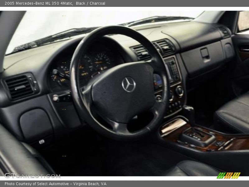 Black / Charcoal 2005 Mercedes-Benz ML 350 4Matic
