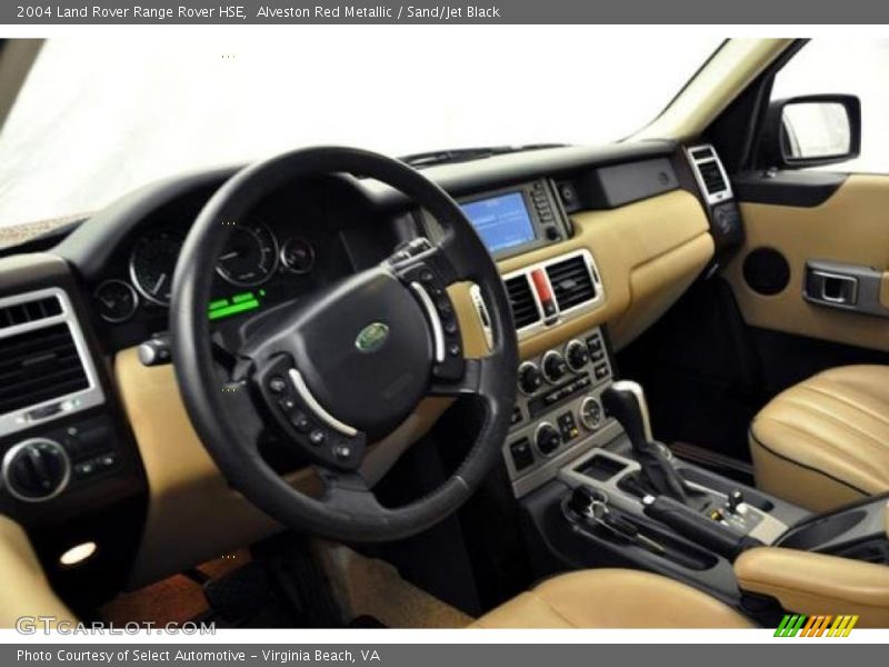 Alveston Red Metallic / Sand/Jet Black 2004 Land Rover Range Rover HSE