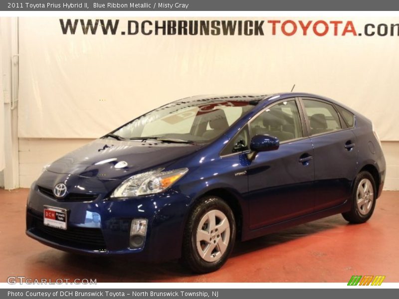 Blue Ribbon Metallic / Misty Gray 2011 Toyota Prius Hybrid II