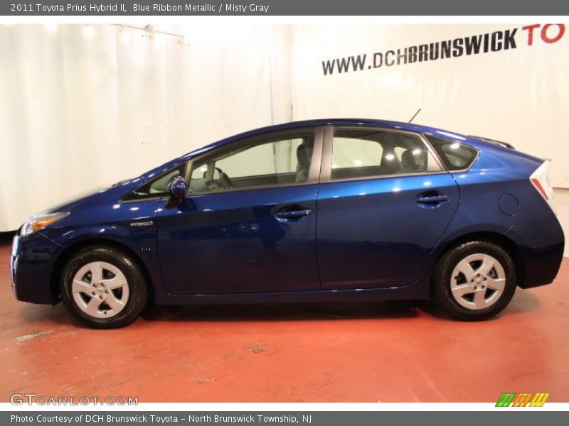 Blue Ribbon Metallic / Misty Gray 2011 Toyota Prius Hybrid II