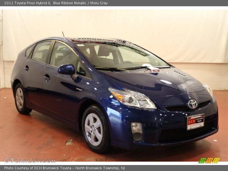 Blue Ribbon Metallic / Misty Gray 2011 Toyota Prius Hybrid II