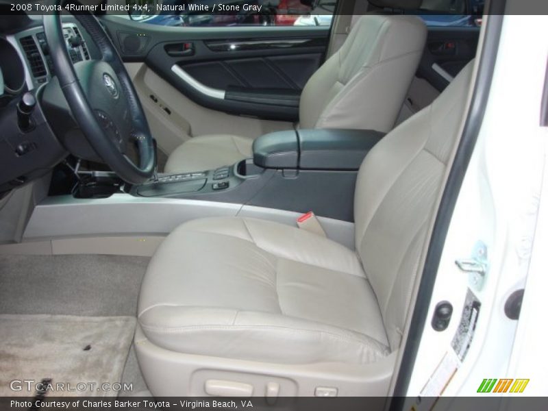 Natural White / Stone Gray 2008 Toyota 4Runner Limited 4x4