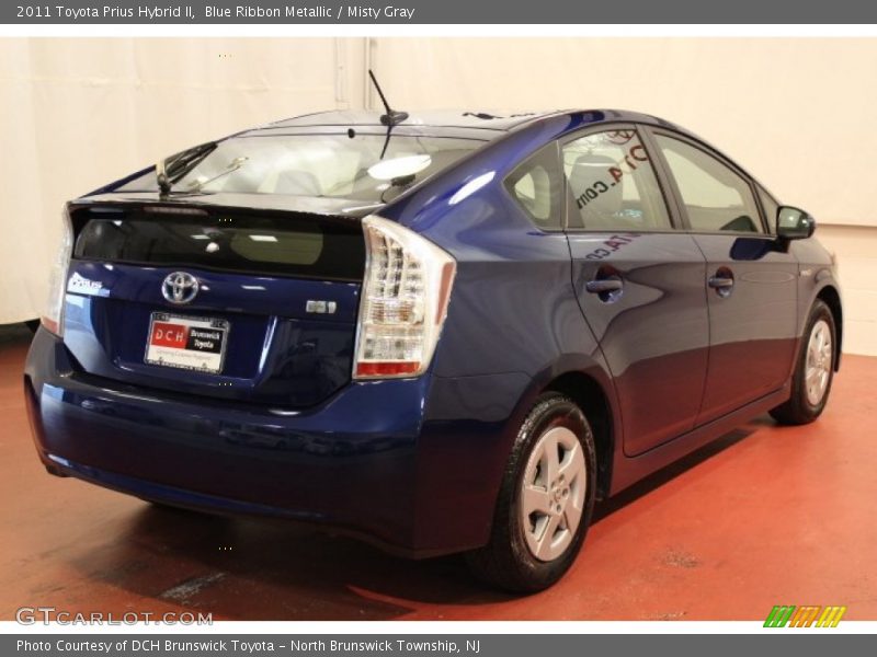 Blue Ribbon Metallic / Misty Gray 2011 Toyota Prius Hybrid II