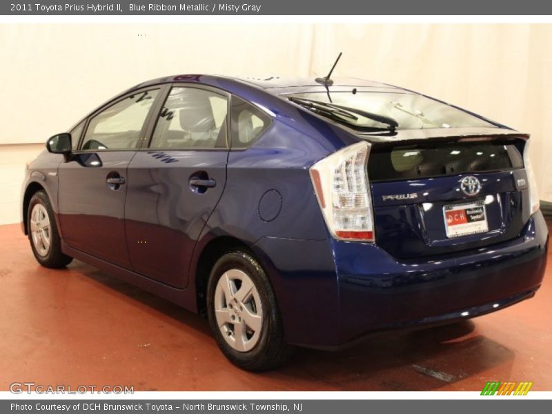 Blue Ribbon Metallic / Misty Gray 2011 Toyota Prius Hybrid II