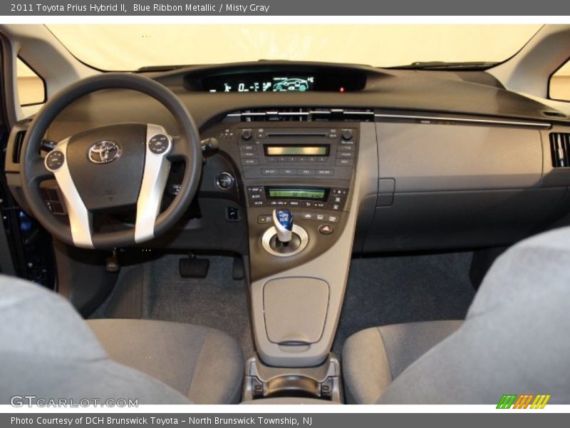 Blue Ribbon Metallic / Misty Gray 2011 Toyota Prius Hybrid II