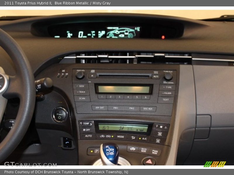 Blue Ribbon Metallic / Misty Gray 2011 Toyota Prius Hybrid II