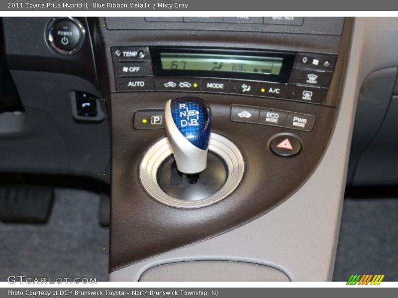 Blue Ribbon Metallic / Misty Gray 2011 Toyota Prius Hybrid II