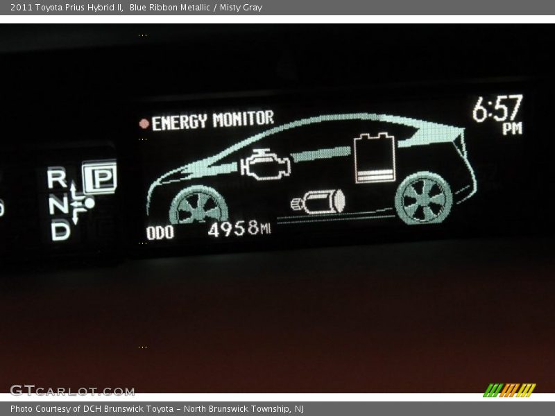 Blue Ribbon Metallic / Misty Gray 2011 Toyota Prius Hybrid II