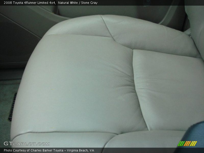Natural White / Stone Gray 2008 Toyota 4Runner Limited 4x4