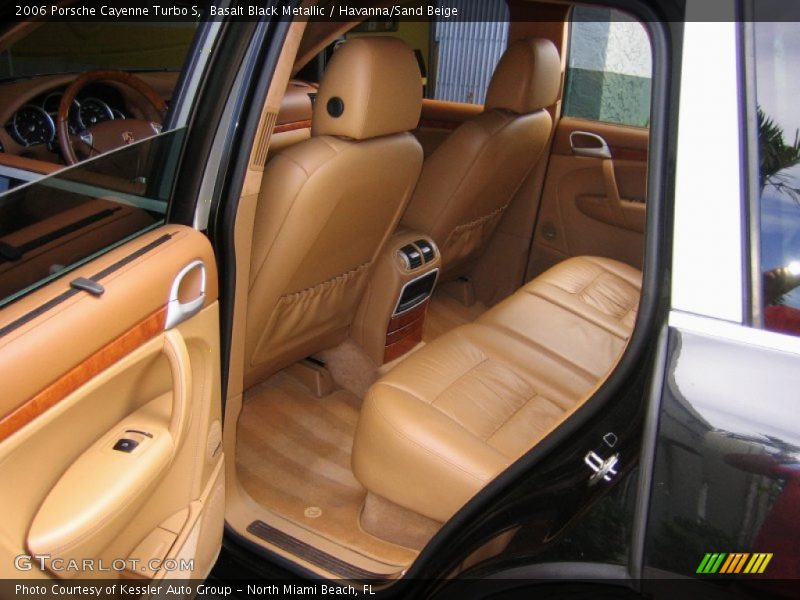 Basalt Black Metallic / Havanna/Sand Beige 2006 Porsche Cayenne Turbo S