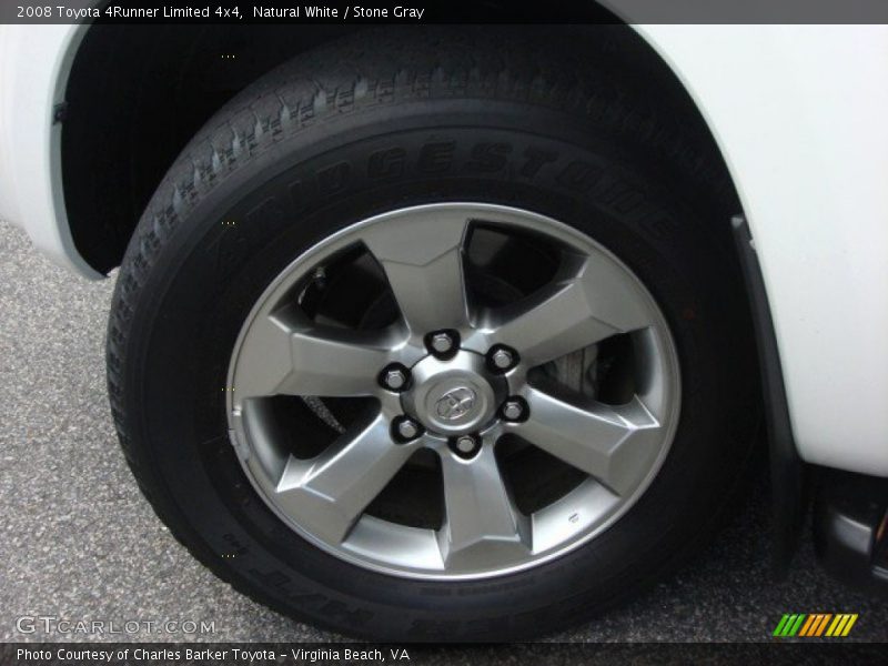 Natural White / Stone Gray 2008 Toyota 4Runner Limited 4x4