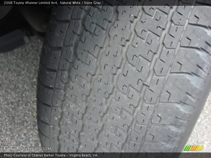 Natural White / Stone Gray 2008 Toyota 4Runner Limited 4x4