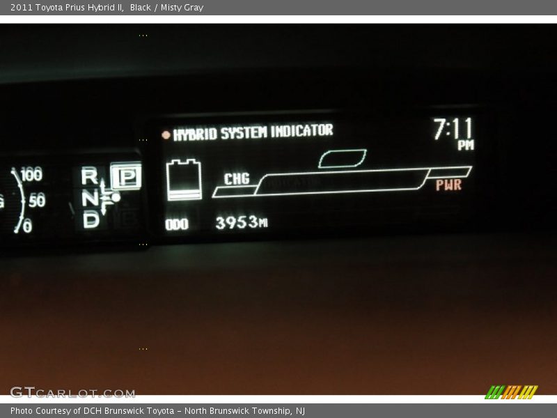 Black / Misty Gray 2011 Toyota Prius Hybrid II