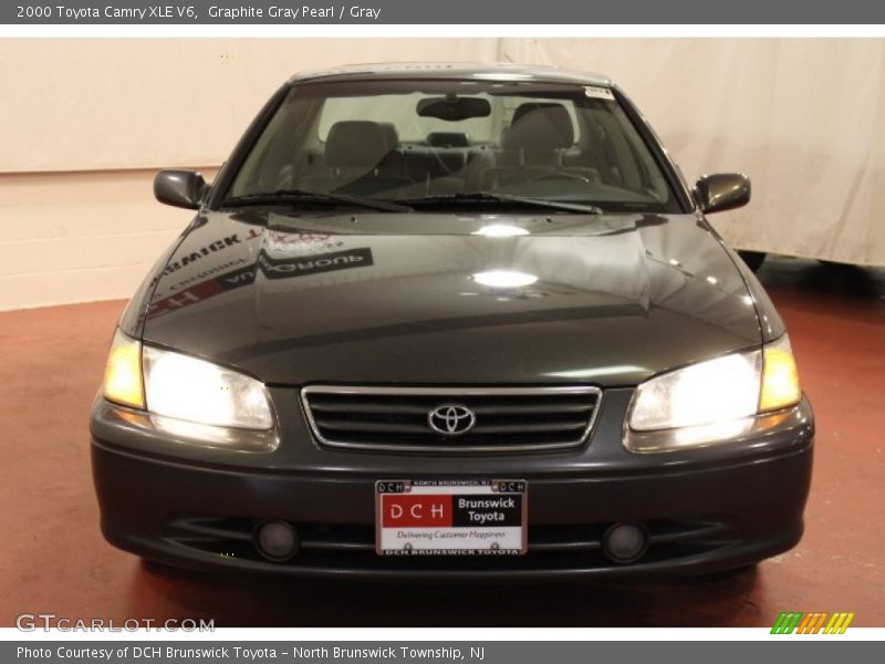 Graphite Gray Pearl / Gray 2000 Toyota Camry XLE V6