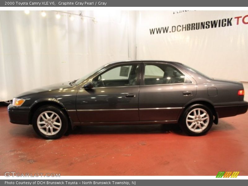 Graphite Gray Pearl / Gray 2000 Toyota Camry XLE V6