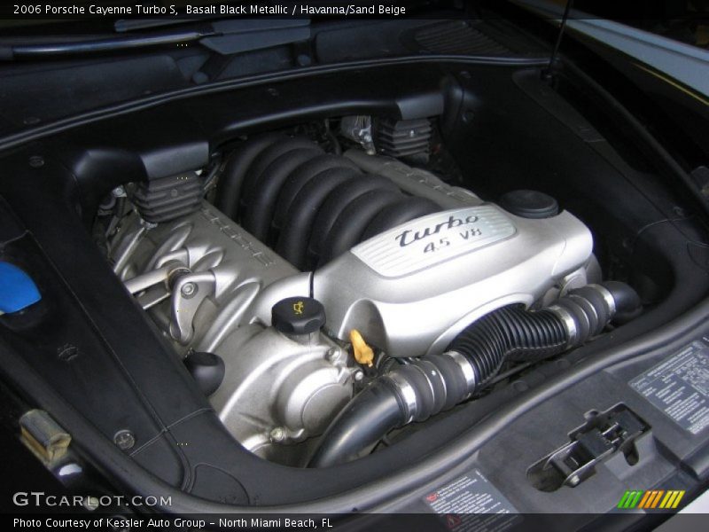 Basalt Black Metallic / Havanna/Sand Beige 2006 Porsche Cayenne Turbo S