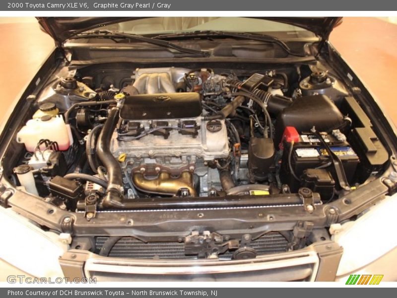 Graphite Gray Pearl / Gray 2000 Toyota Camry XLE V6
