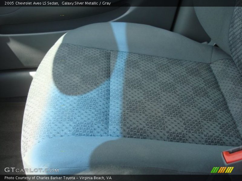Galaxy Silver Metallic / Gray 2005 Chevrolet Aveo LS Sedan