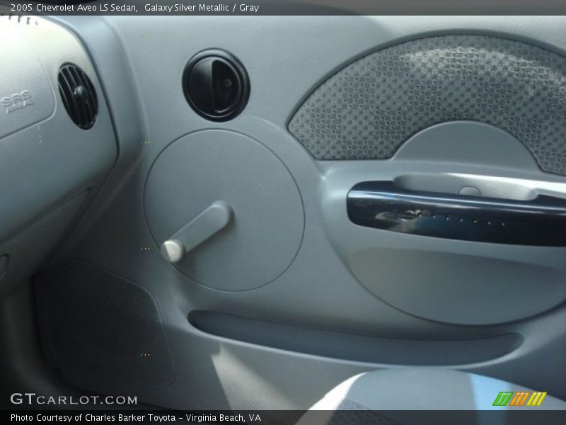 Galaxy Silver Metallic / Gray 2005 Chevrolet Aveo LS Sedan