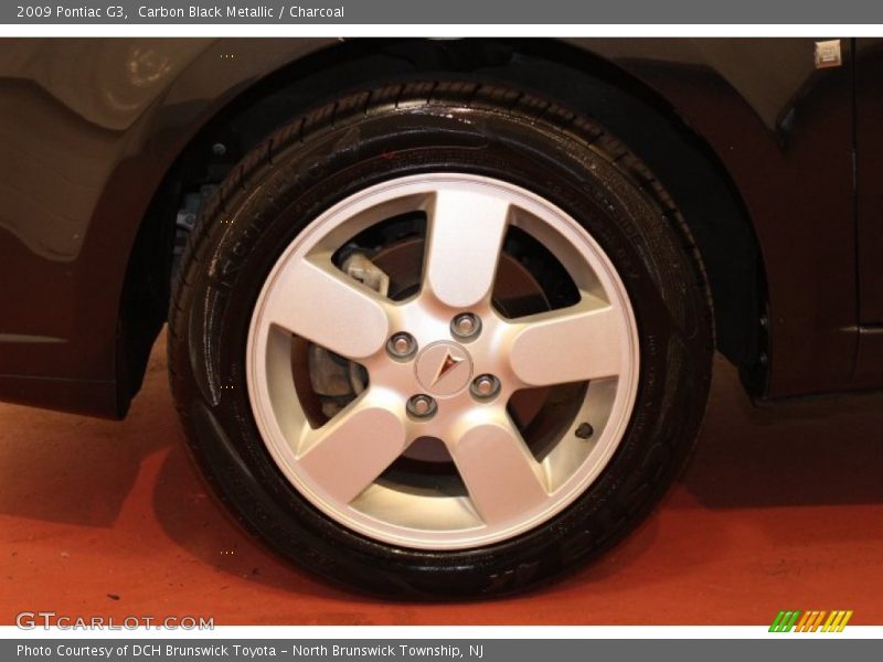 Carbon Black Metallic / Charcoal 2009 Pontiac G3