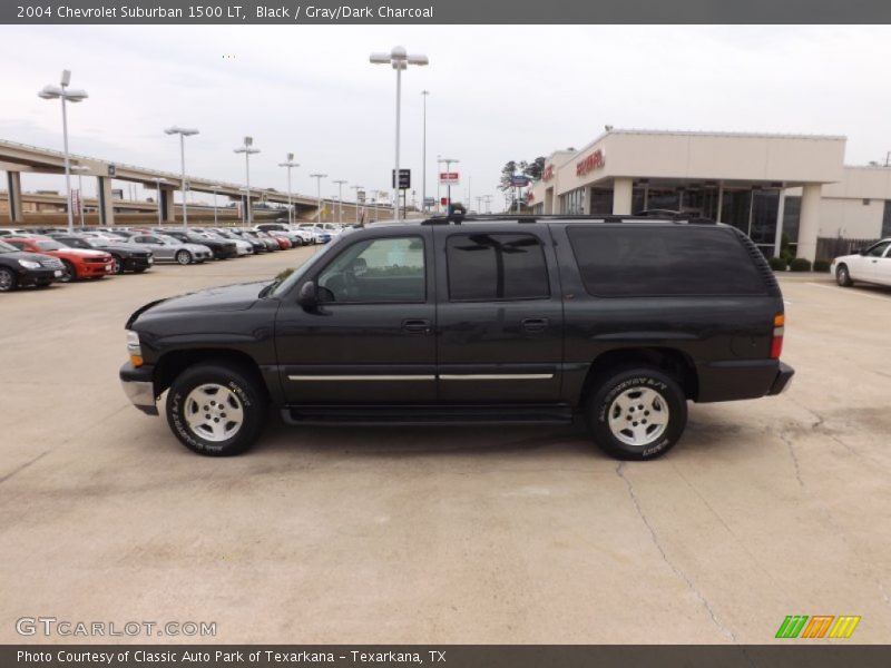 Black / Gray/Dark Charcoal 2004 Chevrolet Suburban 1500 LT