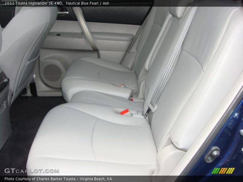 Nautical Blue Pearl / Ash 2011 Toyota Highlander SE 4WD