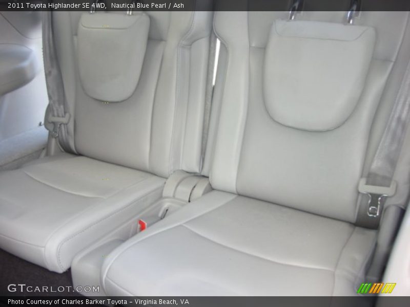Nautical Blue Pearl / Ash 2011 Toyota Highlander SE 4WD