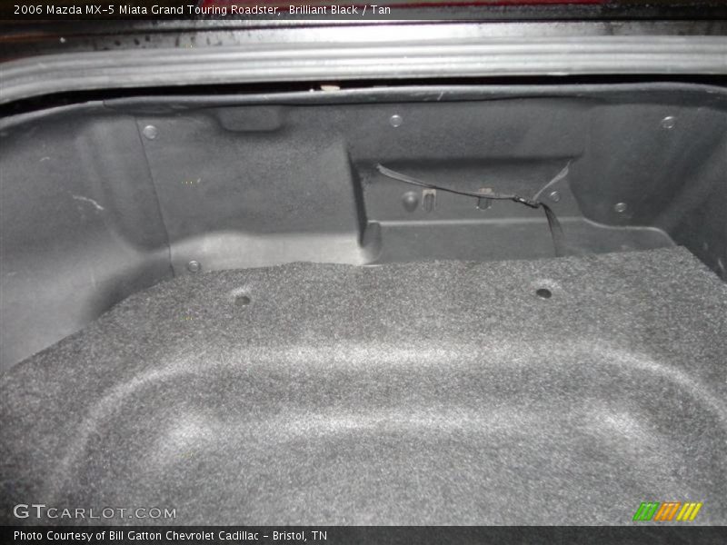 Brilliant Black / Tan 2006 Mazda MX-5 Miata Grand Touring Roadster